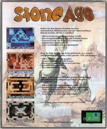 Stone Age box cover back